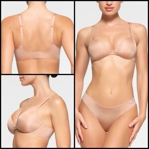 SKIMS ULTIMATE PUSH UP PLUNGE BRA NWT